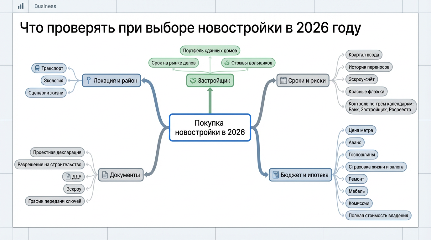 новостройки