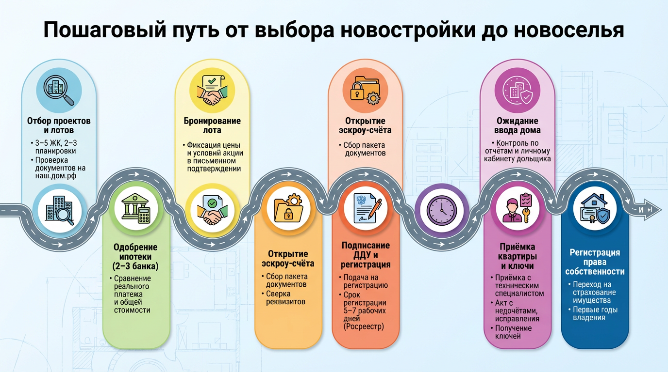 новостройки